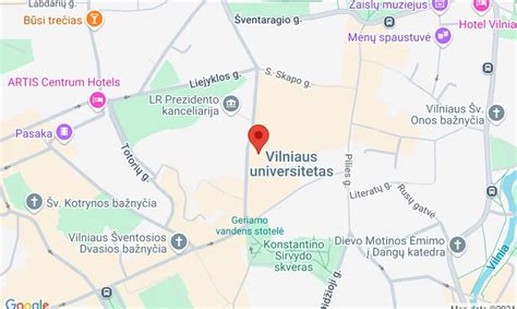 Žemėlapis Kika kirpykla Liepkalnio gatvė Vilnius